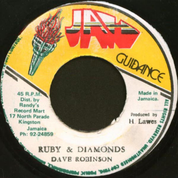 Dave Robinson : Ruby & Diamonds (7")