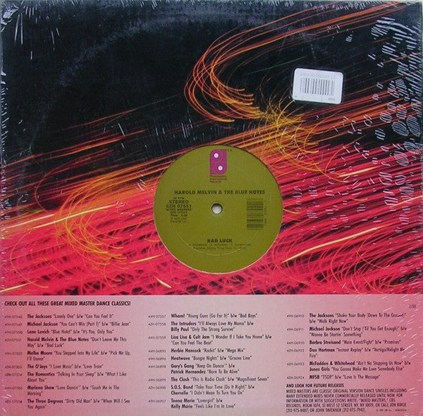 Harold Melvin & The Blue Notes* : Don't Leave Me This Way / Bad Luck (12")