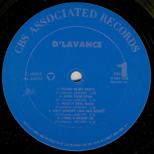 D'LaVance : D'LaVance (LP, Album)