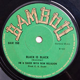 New Religion (2) / Im And David With New Religion (2) : In The Beautiful Caribbean (Fisherman Song) / Black Is Black (7")