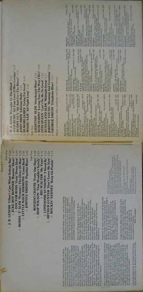 Various : Nothing But The Blues (2xLP, Comp, Mono)