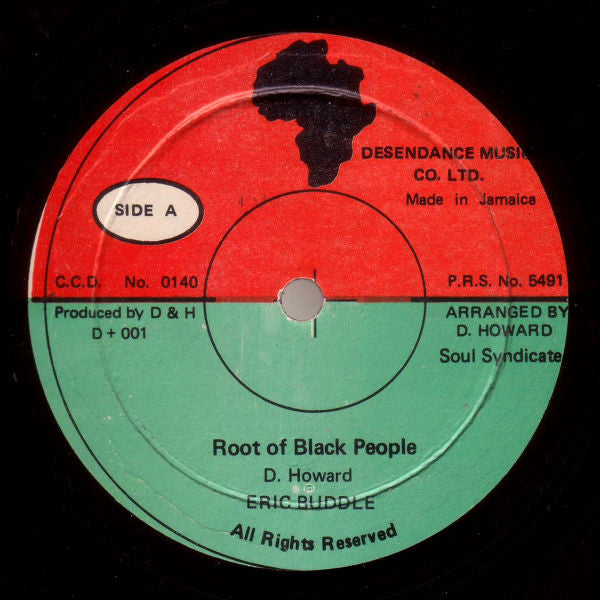 Eric "Bubbles" George : Root Of Black People (12")
