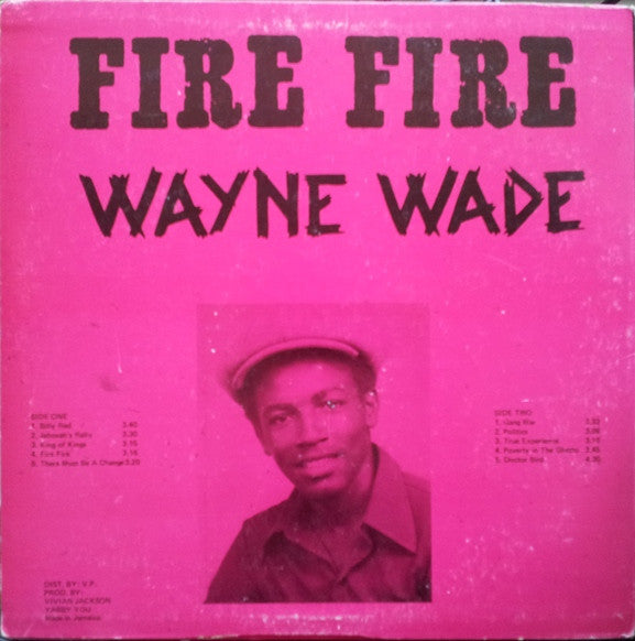 Wayne Wade : Fire Fire (LP, Album)