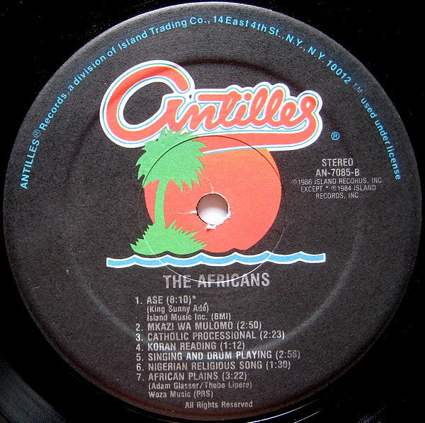Various : The Africans - Original Soundtrack Album From The Television Series (LP)