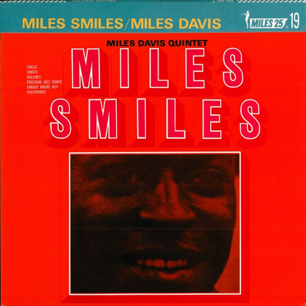 Miles Davis Quintet* = マイルス・デイビス* : Miles Smiles = マイルス・スマイルズ (LP, Album, RE)