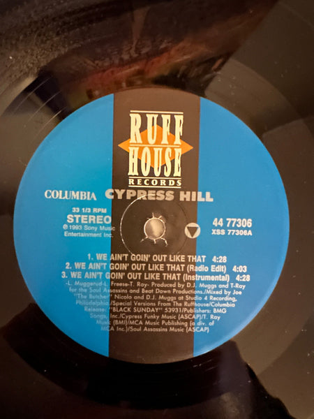 Cypress Hill : We Ain't Goin' Out Like That (12", Single)