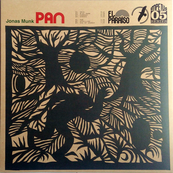 Jonas Munk : Pan (LP, Album, Ltd, Red)