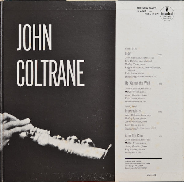 John Coltrane : Impressions (LP, Album, RE, Gat)