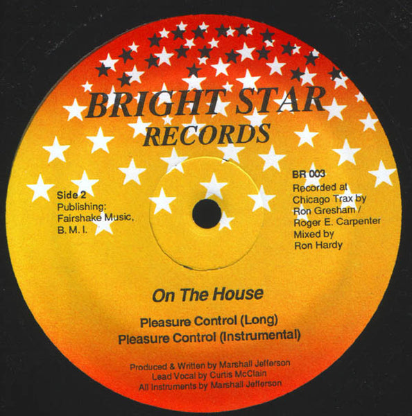On The House : Pleasure Control (12")