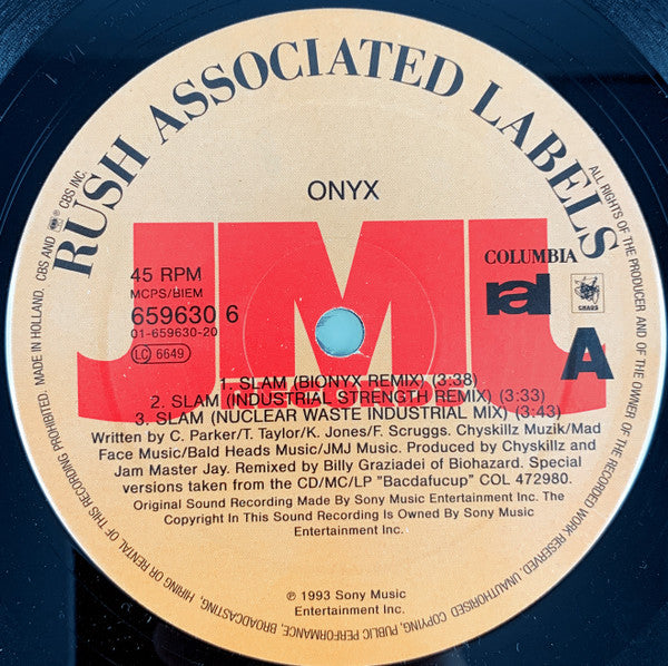 Onyx : Slam (12")