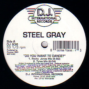 Steel Gray : Do You Want To Dance? (12")
