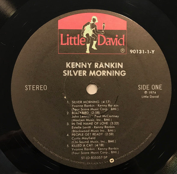 Kenny Rankin : Silver Morning (LP, Album, RE, SP )