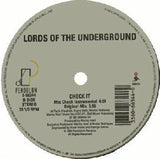 Lords Of The Underground : Check It (12")