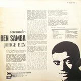 Jorge Ben : Sacundin Ben Samba (LP, Album)