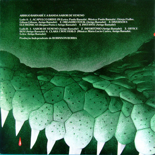 Arrigo Barnabé E A Banda Sabor De Veneno : Clara Crocodilo (LP, Album, Gat)