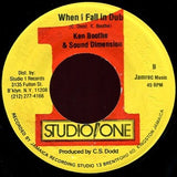 Ken Boothe : When I Fall In Love (7")