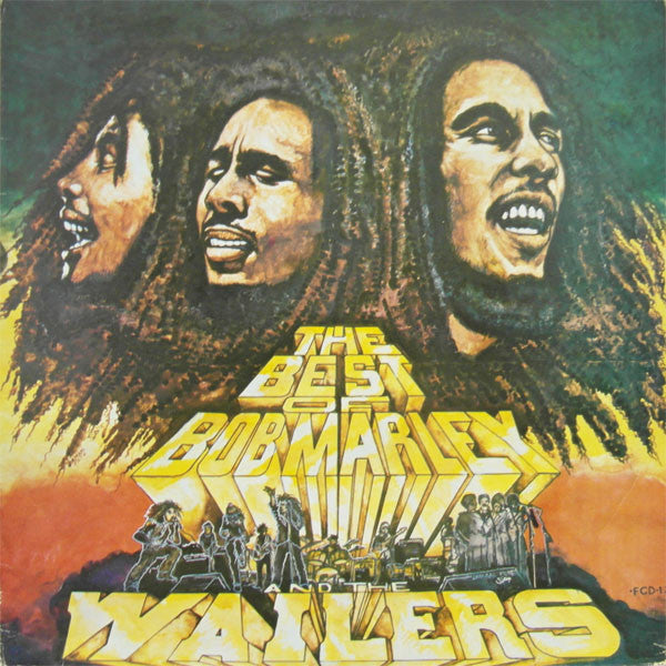Bob Marley & The Wailers : The Best Of Bob Marley & The Wailers (LP, Comp, RE, red)