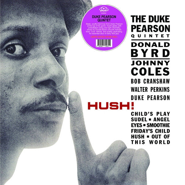 The Duke Pearson Quintet : Hush! (LP, Album, Ltd, RE, Red)