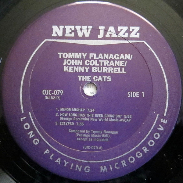 Tommy Flanagan, John Coltrane, Kenny Burrell, Idrees Sulieman : The Cats (LP, Album, Mono, RE)