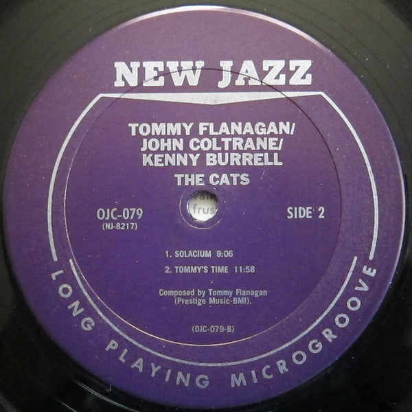 Tommy Flanagan, John Coltrane, Kenny Burrell, Idrees Sulieman : The Cats (LP, Album, Mono, RE)