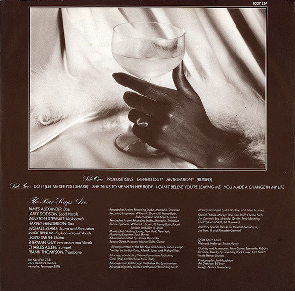 Bar-Kays : Propositions (LP, Album)