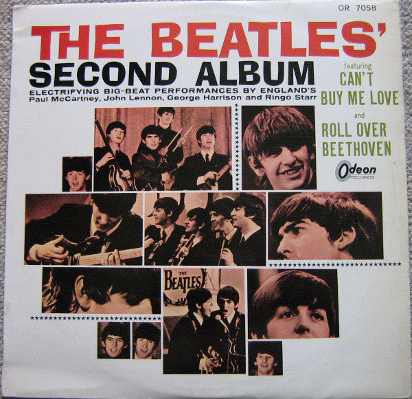 The Beatles : The Beatles' Second Album (LP, Album, Mono, RE, Red)