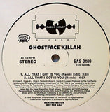 Ghostface Killah : All That I Got Is You (Remix) (12", Promo)