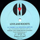 Love And Rockets : If There's A Heaven Above (12", Single)