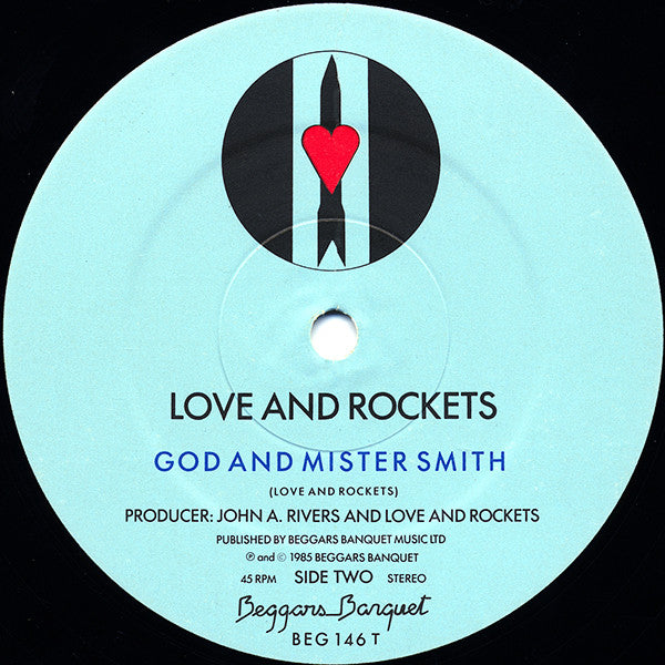 Love And Rockets : If There's A Heaven Above (12", Single)