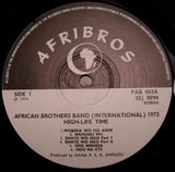 African Brothers Band (International)* : High-Life Time (LP, Album, RP)