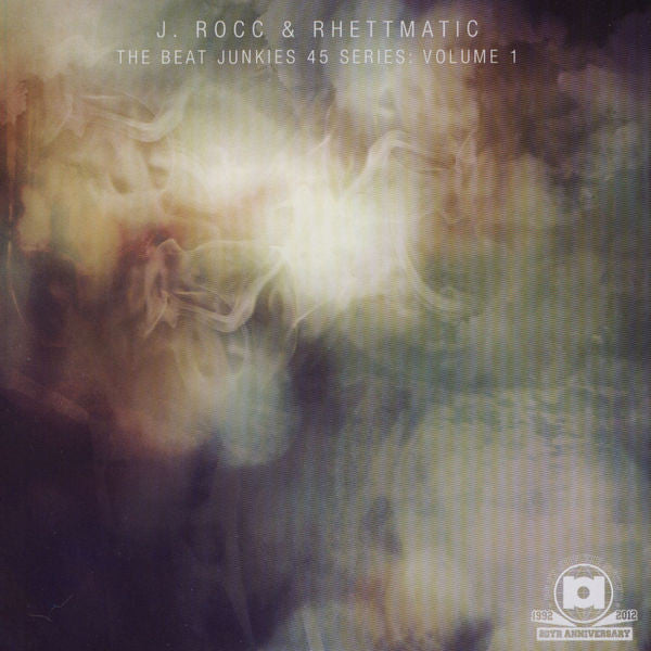 J Rocc & Rhettmatic : The Beat Junkies 45 Series Volume 1 (7", Single, Whi)
