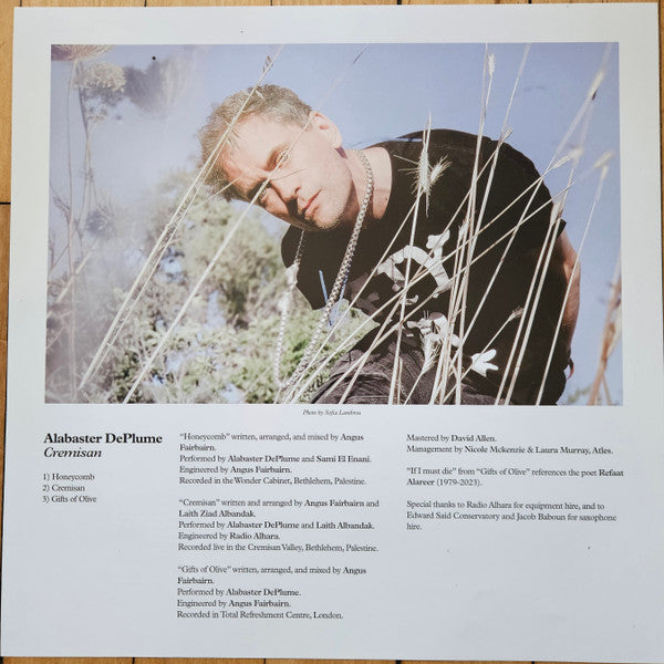 Alabaster DePlume : Dear Children Of Our Children, I Knew / Cremisan (12", EP, RSD)
