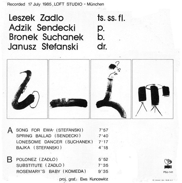 Polski Jazz Ensemble : Polski Jazz Ensemble (LP, Album)