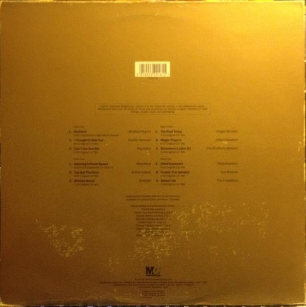 Various : Classic Jazz-Funk Mastercuts Volume 4 (2xLP, Comp)
