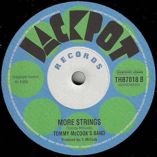 Danny & Joe / Tommy McCook's Band* : Please Be Mine / More Strings (7", Ltd)