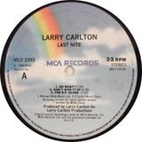 Larry Carlton : Last Nite (LP, Album)