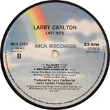 Larry Carlton : Last Nite (LP, Album)