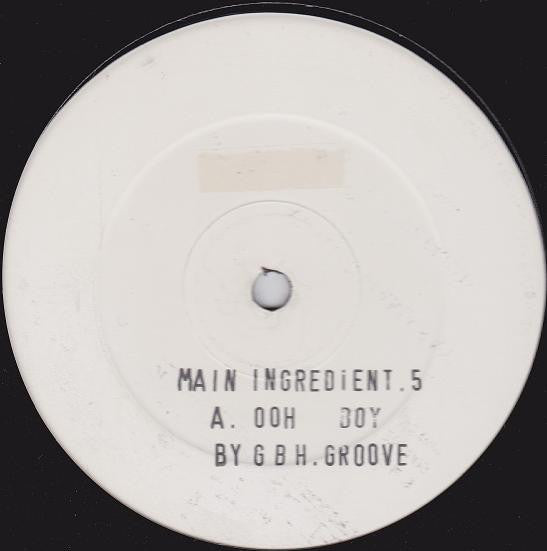 GBH.Groove* : Ooh Boy (12", W/Lbl, Sta)