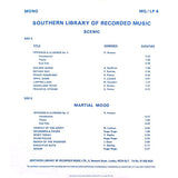 The Westway Studio Orchestra : Scenic / Martial Mood (LP, Mono)