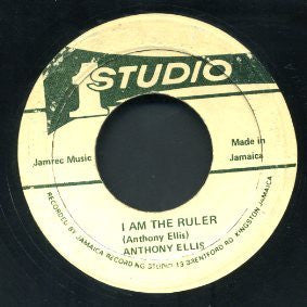 Anthony Ellis* : I'm The Ruler (7")