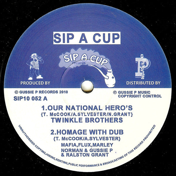 Twinkle Brothers : Our National Hero's (10")