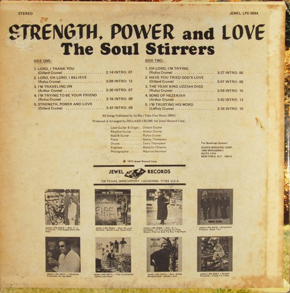 The Soul Stirrers : Strength, Power And Love (LP)