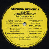 Gallifré Featuring Jimmie Lee : Set Your Mind To It (12")