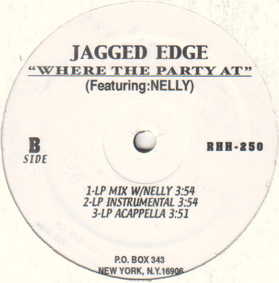 Eric Sermon* / Jagged Edge (2) : Music / Where The Party At (12", Unofficial)