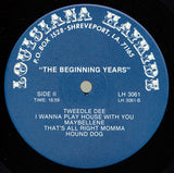 Elvis Presley : The Beginning Years, 1954 To '56 (LP, Comp, Ind)