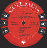 The Dave Brubeck Quartet : Jazz: Red Hot And Cool (LP, Album, Mono)