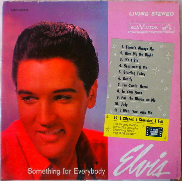 Elvis* : Something For Everybody (LP, Album, Roc)