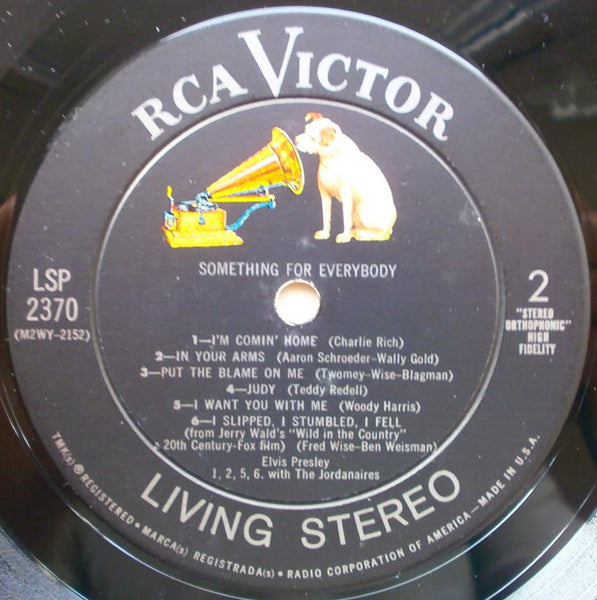 Elvis* : Something For Everybody (LP, Album, Roc)