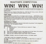 Various : Reactivate Vol 4 - Technovation (LP, Comp)