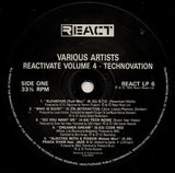 Various : Reactivate Vol 4 - Technovation (LP, Comp)